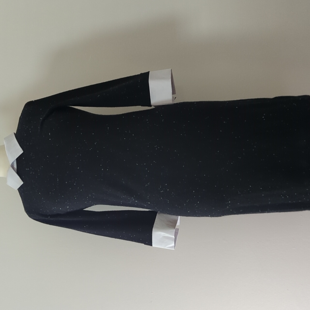 Tahari Peter Pan sweater dress